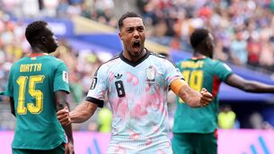 <p>Youri Tielemans of Belgium celebrates. Pic: Alex Grimm/Getty Images)</p> <p>Youri Tielemans of Belgium celebrates. Pic: Alex Grimm/Getty Images)</p>