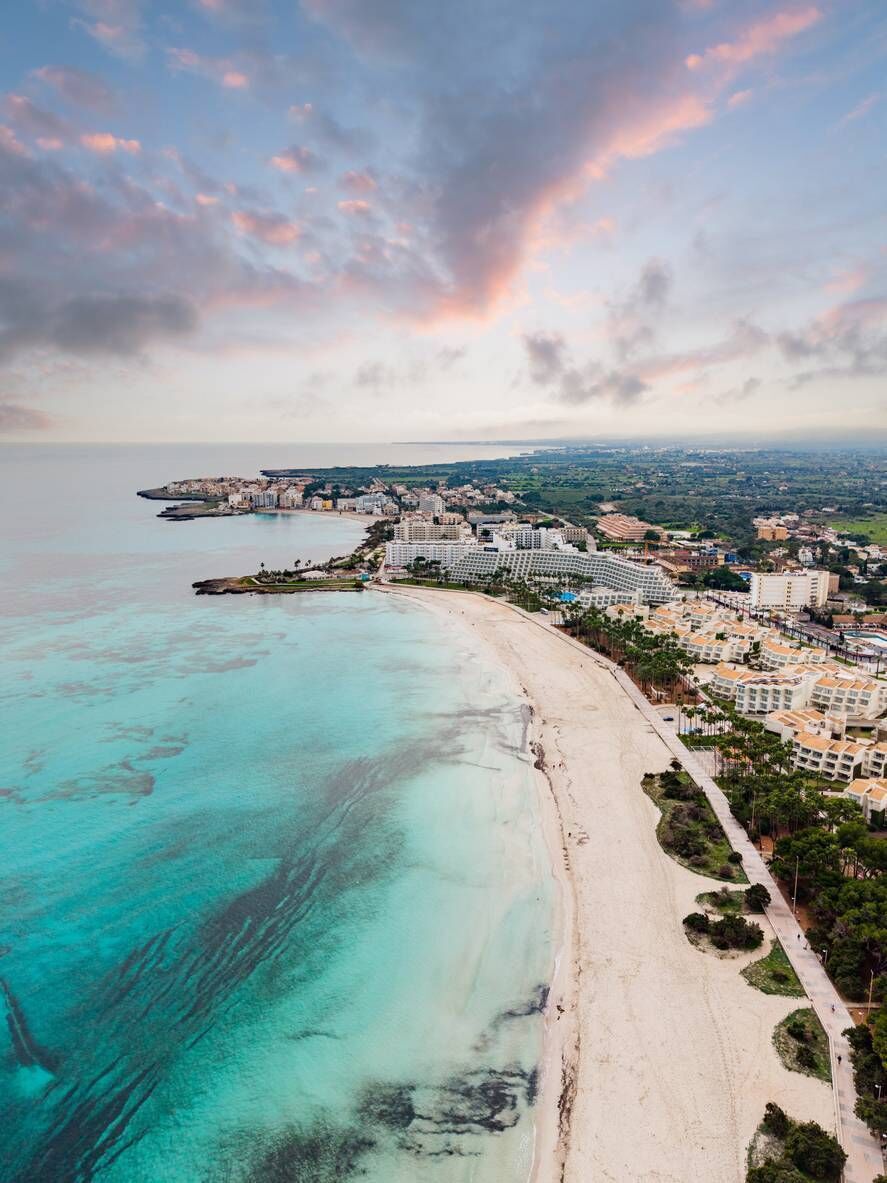 Sa Coma beach in Majorca