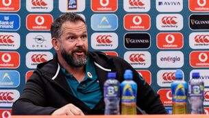 <p>Head Coach Andy Farrell. Pic: INPHO/Ben Brady</p>