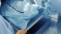 Preparation to the post mortem examination.