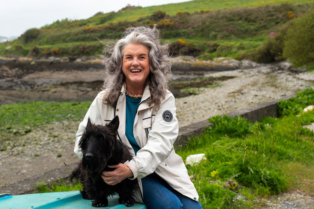 Éidín Griffin by the sea at Kinsale boat yard. Picture: Noel Sweeney Éidín Griffin by the sea at Kinsale boat yard. Picture: Noel Sweeney