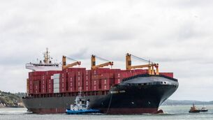 <p>Total exports during the first three months of the year fell by €18.8bn while imports increased by €4bn.</p> <p>Total exports during the first three months of the year fell by €18.8bn while imports increased by €4bn.</p>
