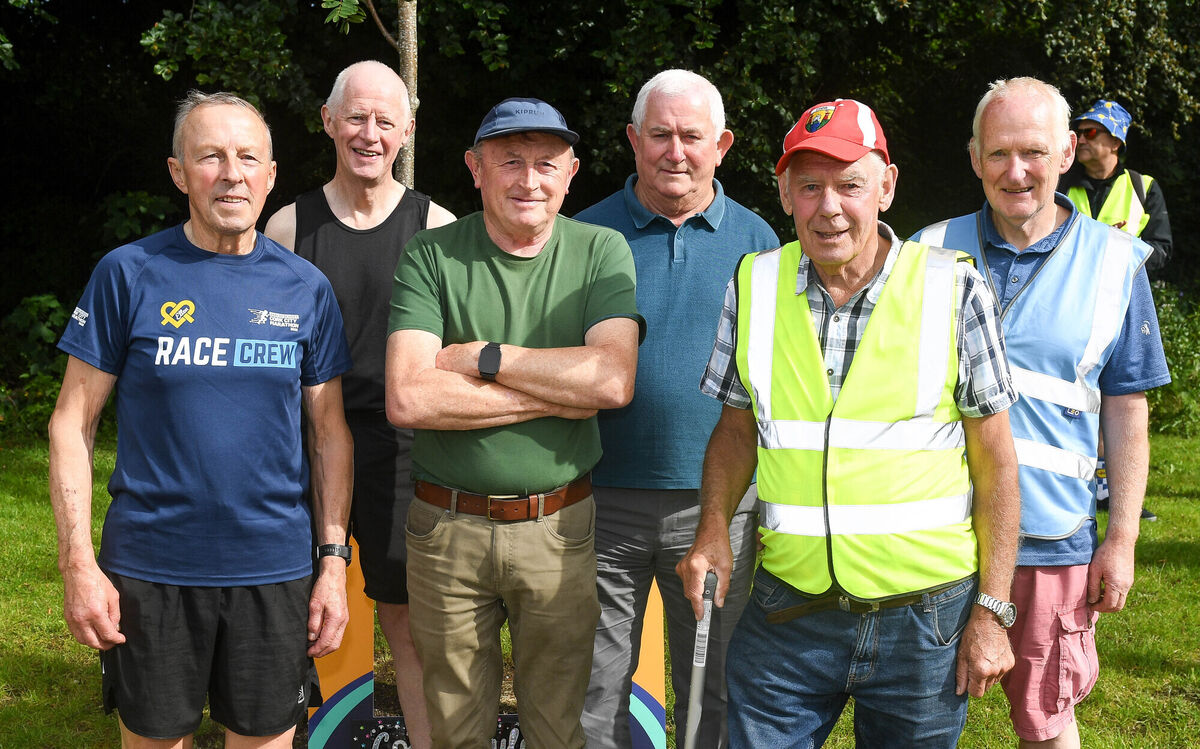 Cloyne Men's Shed members attending the Midleton Greenway parkrun in Midleton, Co Cork. Cloyne Men's Shed members attending the Midleton Greenway parkrun in Midleton, Co Cork.