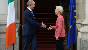 <p>Taoiseach Micheal Martin (left) and European Commission president Ursula von der Leyen (right) in 2022. They will both be in Cork to discuss the European Commission's priorities over the next six months.</p> <p>Taoiseach Micheal Martin (left) and European Commission president Ursula von der Leyen (right) in 2022. They will both be in Cork to discuss the European Commission's priorities over the next six months.</p>