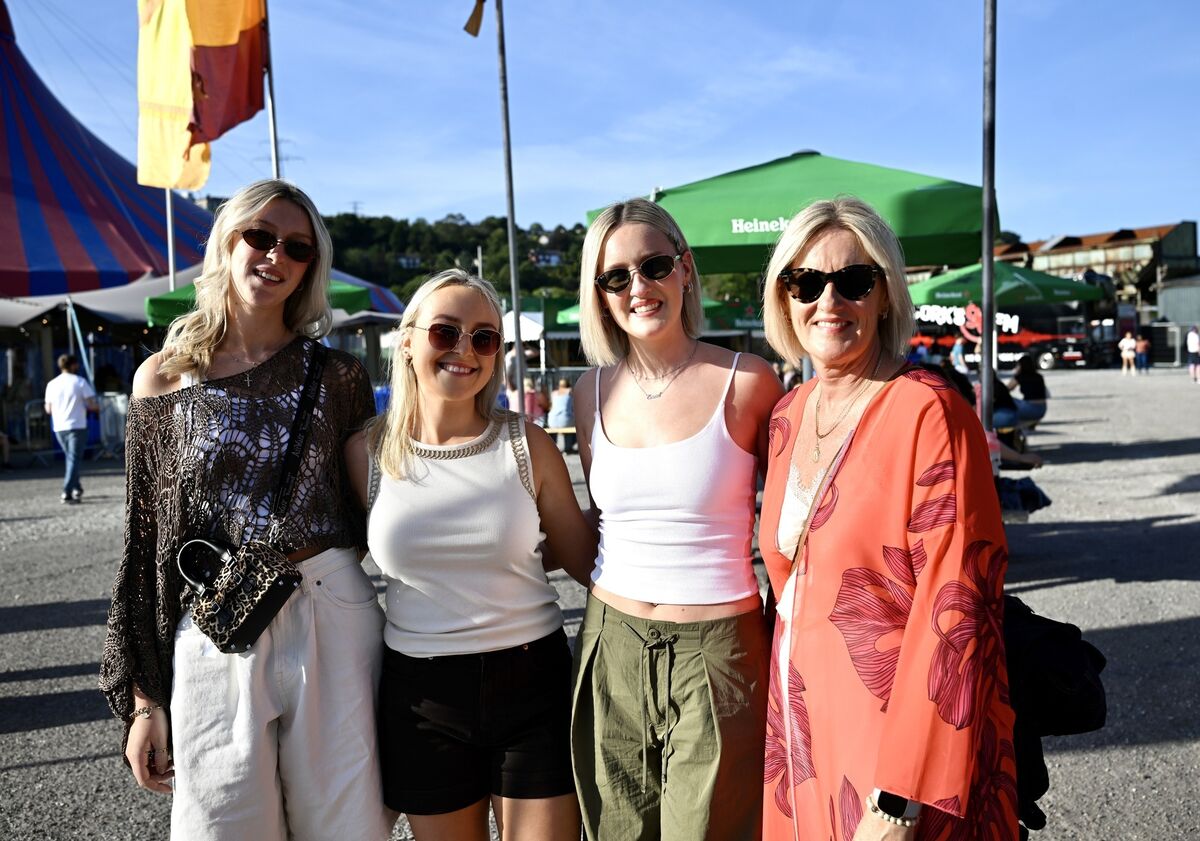 Kiara Cannon-Lynch, Rathcormac, Ava McCarthy, Rathpeacon, and Emma and Gillian Cannon- Lynch, Rathcormac, were at the Marquee in Cork for Natasha Bedingfield's concert. Picture: Larry Cummins Kiara Cannon-Lynch, Rathcormac, Ava McCarthy, Rathpeacon, and Emma and Gillian Cannon- Lynch, Rathcormac, were at the Marquee in Cork for Natasha Bedingfield's concert. Picture: Larry Cummins