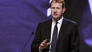 <p>Justice minister Jim O'Callaghan. Cork solicitor Thomas Coughlan said: 'The minister hasn’t engaged genuinely with us… He’s choking the criminal legal aid system.' File picture: Conor Ó Mearáin/PA</p>