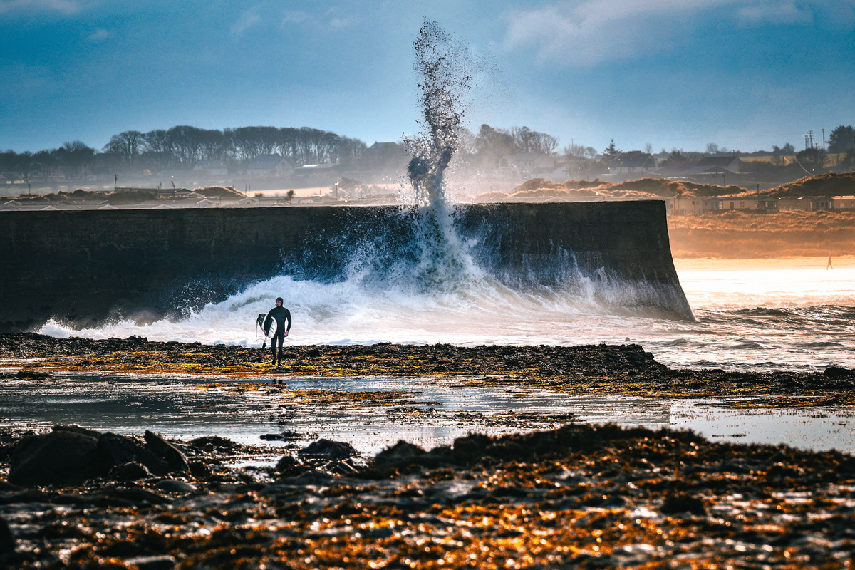 Rachel CollearyMaking a SplashThe Point, Enniscrone, Co. Sligo