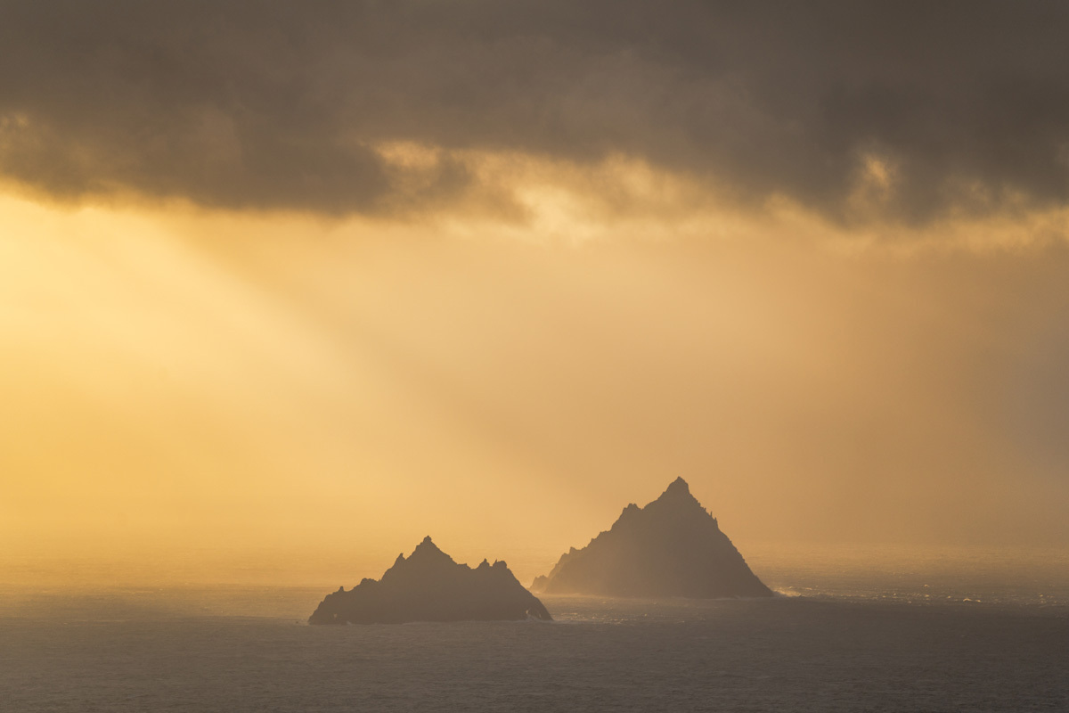 Peter O'ConnorSilhouetted SkelligsCoomanaspig, Co. Kerry