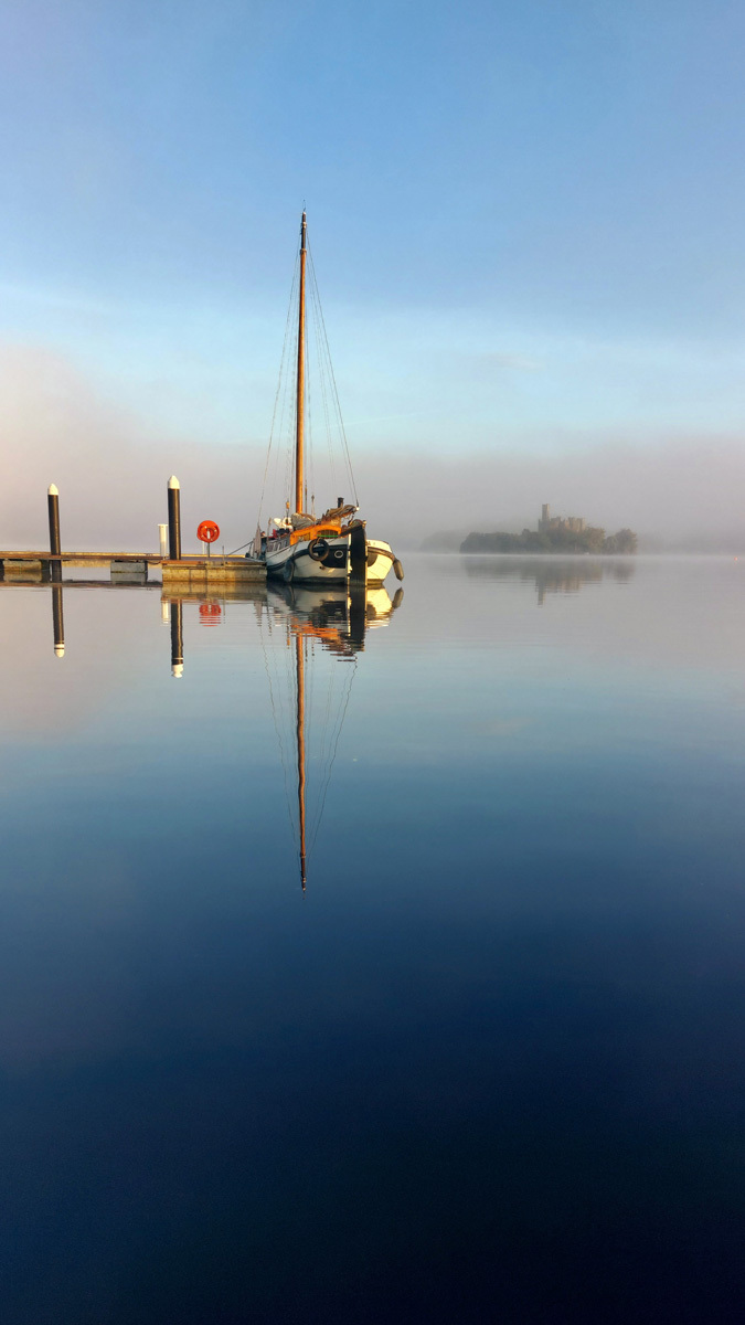 Noreen MartinUpside Down... Right Side Up!Waterfront Marina Lough Key Forest Park, Co. Roscommon 