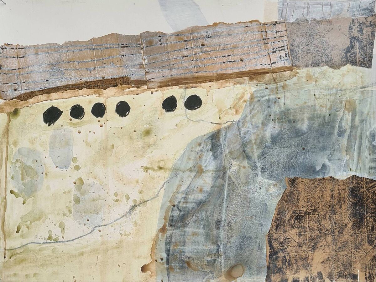 Sand Martins' Nests, by Wendy Dison. Sand Martins' Nests, by Wendy Dison.