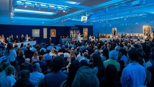 <p>Oliver Barker, chairman of Sotheby's Europe, conducting the sale of the Lewis Collection.</p> <p>Oliver Barker, chairman of Sotheby's Europe, conducting the sale of the Lewis Collection.</p>