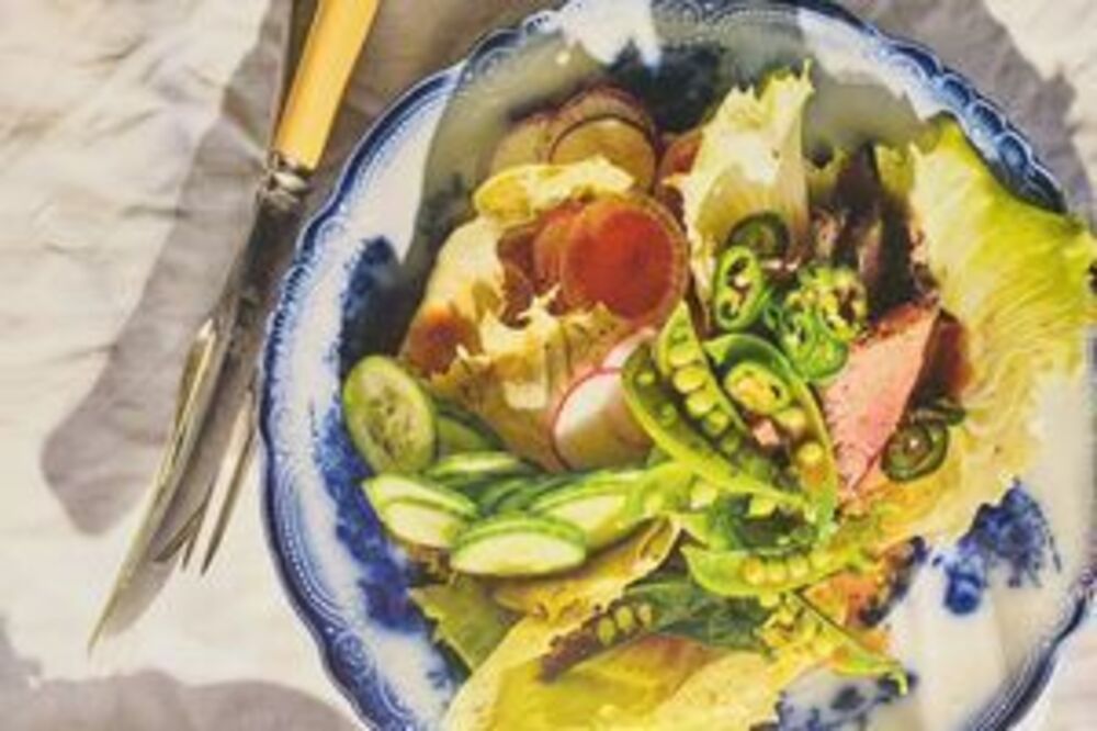 Spiced Miso Beef Salad