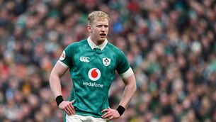 <p>Jamie Osborne has been named on the wing in the Ireland team to play Australia but his long-term future could be in the centre. Pic: Ramsey Cardy/Sportsfile</p> <p>Jamie Osborne has been named on the wing in the Ireland team to play Australia but his long-term future could be in the centre. Pic: Ramsey Cardy/Sportsfile</p>