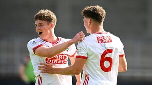 <p>Cork defeated Derry by 11 points in the semi-final to reach the decider against Tyrone. Pic: Sam Barnes/Sportsfile</p> <p>Cork defeated Derry by 11 points in the semi-final to reach the decider against Tyrone. Pic: Sam Barnes/Sportsfile</p>
