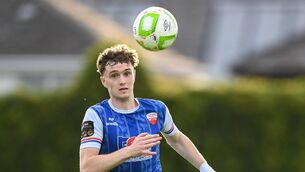 <p>Robbie Lynch scored the winning goal for Treaty United against Kerry. Pic: Stephen McCarthy/Sportsfile</p> <p>Robbie Lynch scored the winning goal for Treaty United against Kerry. Pic: Stephen McCarthy/Sportsfile</p>