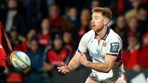 <p>ROG REUNION: Ben Healy will hook up with Ronan O'Gara's La Rochelle next season. Pic: Tom O’Hanlon, Inpho</p> <p>ROG REUNION: Ben Healy will hook up with Ronan O'Gara's La Rochelle next season. Pic: Tom O’Hanlon, Inpho</p>