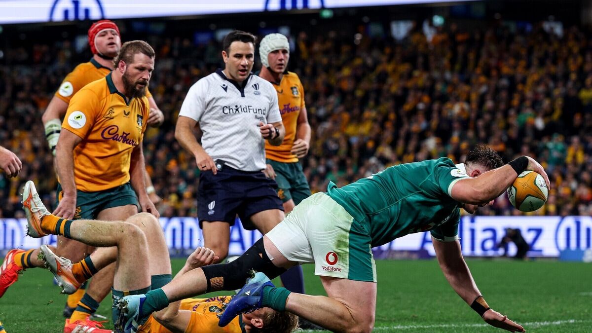 Australia 31 Ireland 33: Andy Farrell's side edge Wallabies in Sydney thriller