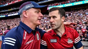 <p>RESPECT: Galway manager Micheál Donoghue, and Cork boss Ben O'Connor. Pic: Piaras Ó Mídheach/Sportsfile</p> <p>RESPECT: Galway manager Micheál Donoghue, and Cork boss Ben O'Connor. Pic: Piaras Ó Mídheach/Sportsfile</p>