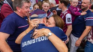 <p>EMBRACEABLE YOU: Galway manager Micheál Donoghue with Laura Donoghue after the game. Pic: INPHO/Tom O’Hanlon</p> <p>EMBRACEABLE YOU: Galway manager Micheál Donoghue with Laura Donoghue after the game. Pic: INPHO/Tom O’Hanlon</p>