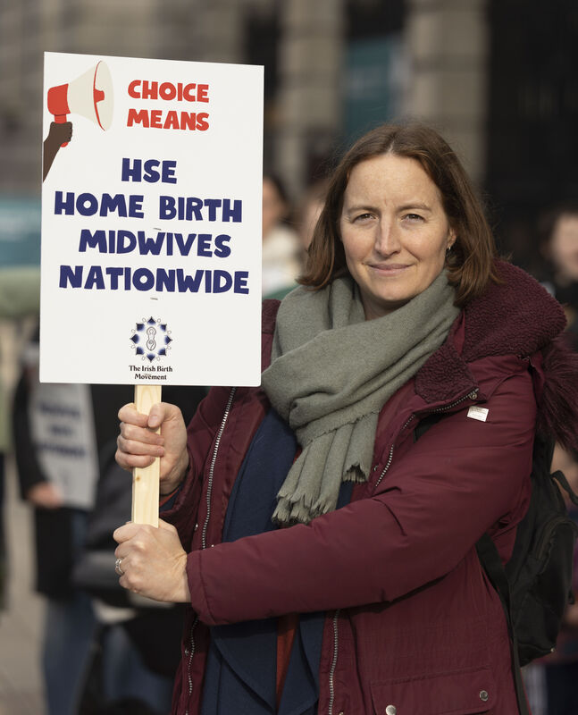 Jenni Garvey advocates for change in the maternity services. File Picture: Sam Boal/Collins Photos Jenni Garvey advocates for change in the maternity services. File Picture: Sam Boal/Collins Photos