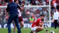 Barry Walsh dejected after the game 4/7/2026