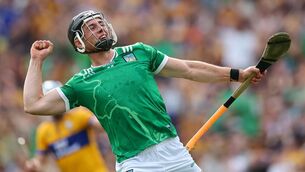 <p>Limerick's Aidan O'Connor celebrates scoring a late goal. Pic: INPHO/James Crombie</p> <p>Limerick's Aidan O'Connor celebrates scoring a late goal. Pic: INPHO/James Crombie</p>