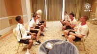 VIDEO: Manchester United players nail the header bin challenge