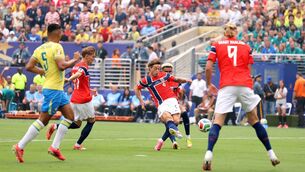 <p>Patrick Berg #6 of Norway scores a goal. Pic: Justin Setterfield/Getty Images</p> <p>Patrick Berg #6 of Norway scores a goal. Pic: Justin Setterfield/Getty Images</p>