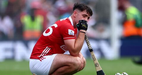 Barry Walsh dejected after the game 4/7/2026