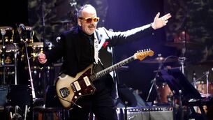 <p>A file image of Elvis Costello, who played at Iveagh Gardens in Dublin on Sunday. (Photo by Emma McIntyre/Getty Images)</p>