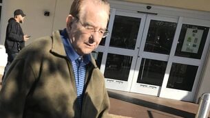 <p>George Gibney pictured in 2019 close to his home in Florida. Picture: Mark Horgan</p>