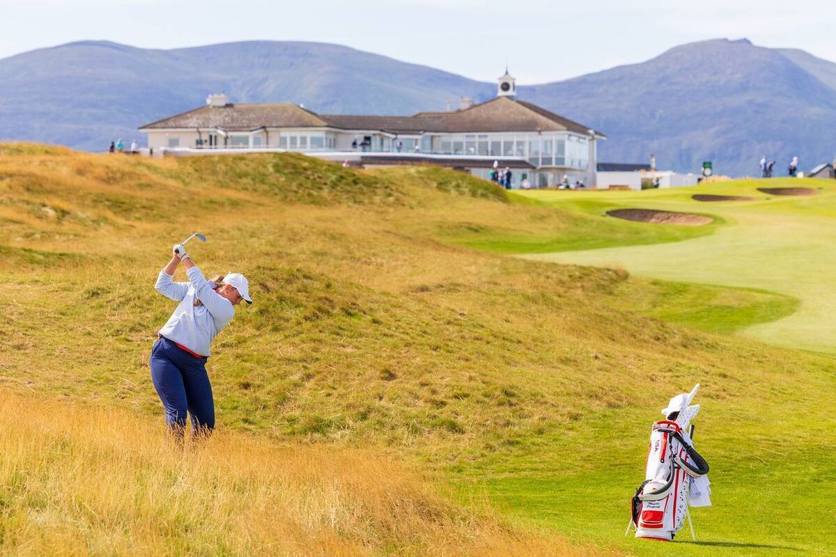 Action from the final day's play in the Arnold Palmer Cup at Tralee Golf Links. Pic: Ian Cronin, thesocialhacker.ie Action from the final day's play in the Arnold Palmer Cup at Tralee Golf Links. Pic: Ian Cronin, thesocialhacker.ie