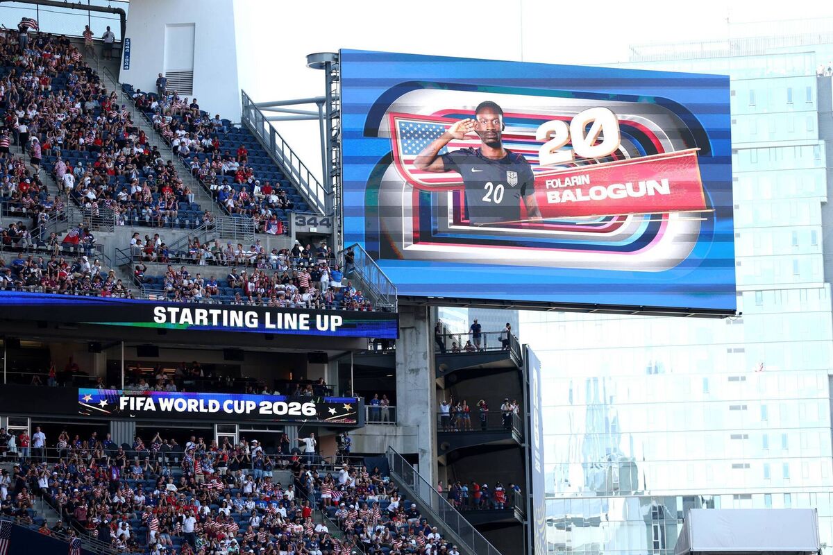 Folarin Balogun controversially had his red card overturned and was eligible to start for the US. Picture: Jamie Squire/Getty Folarin Balogun controversially had his red card overturned and was eligible to start for the US. Picture: Jamie Squire/Getty