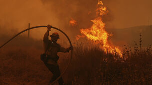 <p>Hundreds of firefighters are battling blazes that have devastated over 20,000 hectares of land across France, Portugal, Spain, Greece and other countries.(AP Photo/Marcio Jose Sanchez)</p> <p>Hundreds of firefighters are battling blazes that have devastated over 20,000 hectares of land across France, Portugal, Spain, Greece and other countries.(AP Photo/Marcio Jose Sanchez)</p>