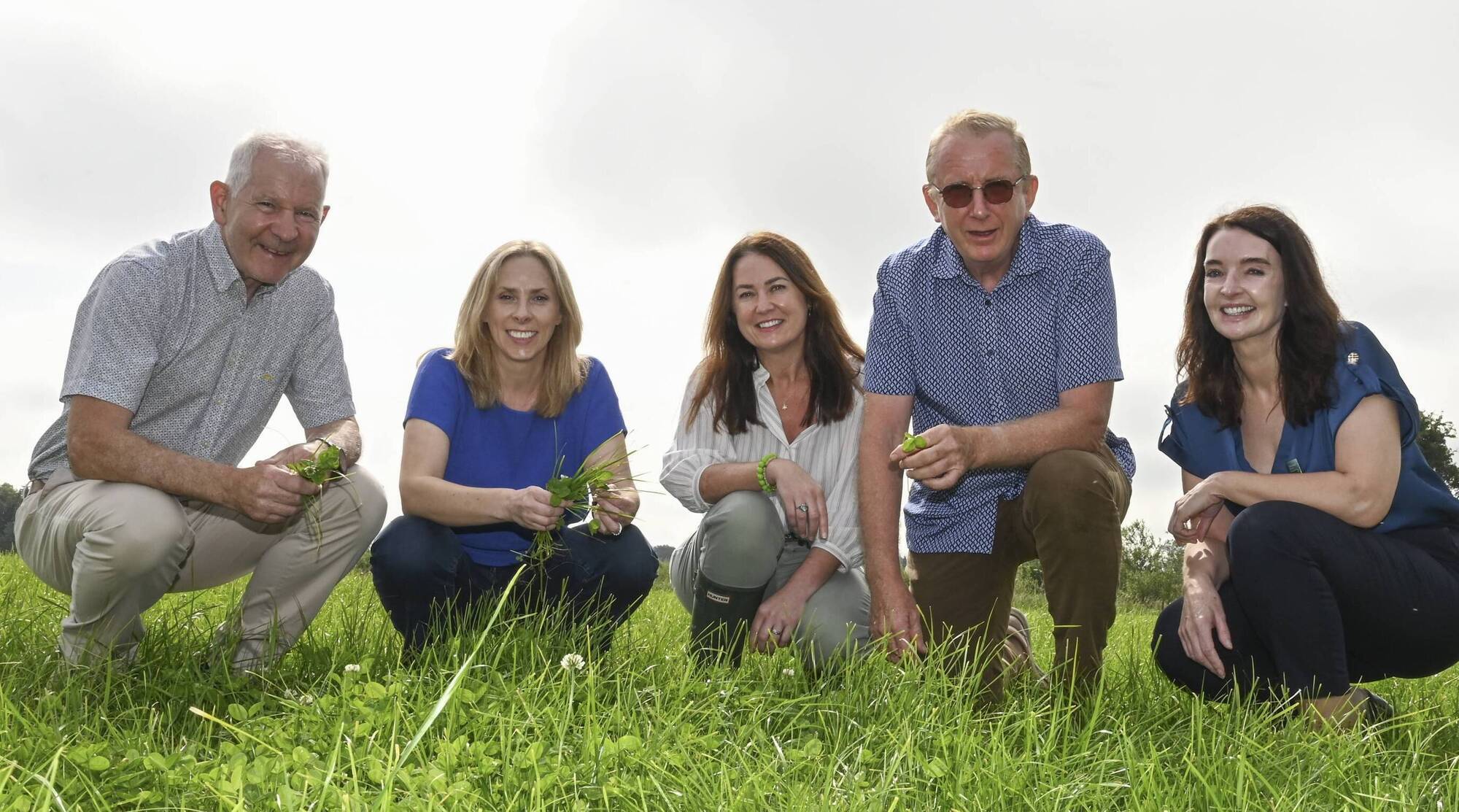 L-R: David Gleeson, Karina Pierce, Jeanne Kelly, Pat Wall and Emma Walls. Pic: Tom Ryan Casey Photography