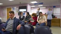 Patients in a Waiting room