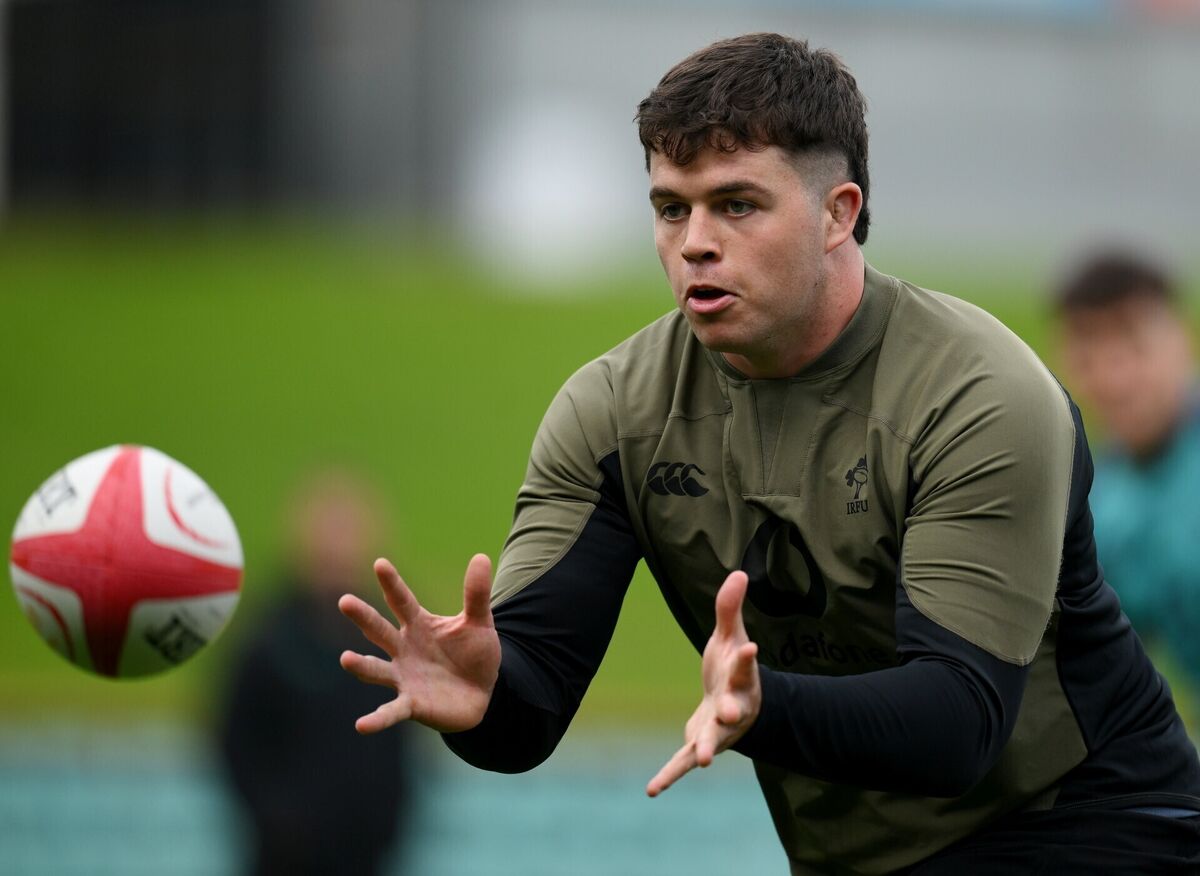 Billy Bohan during an Ireland rugby squad training session at Leichhardt Oval in Sydney, Australia. Pic: Brendan Moran/Sportsfile Billy Bohan during an Ireland rugby squad training session at Leichhardt Oval in Sydney, Australia. Pic: Brendan Moran/Sportsfile