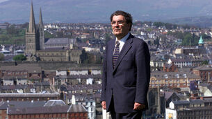 <p>John Hume was one of the architects of the Good Friday Agreement. File picture: Paul Faith/PA</p>