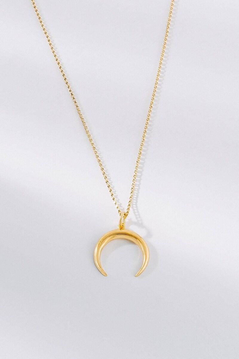 Wish Moon Necklace, €94, One Dame Lane Wish Moon Necklace, €94, One Dame Lane