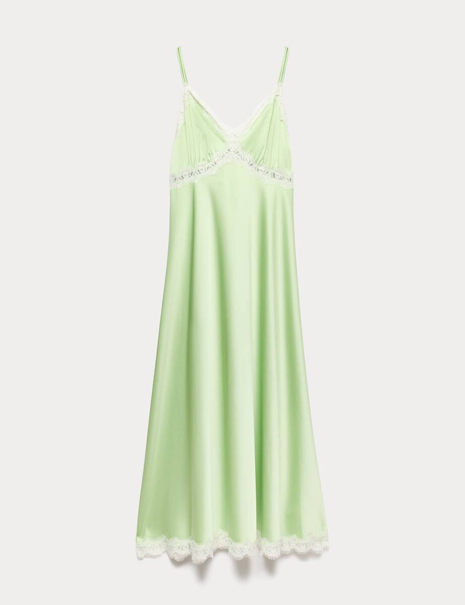 Satin Midaxi Slip Dress, €72-€75, M&S Satin Midaxi Slip Dress, €72-€75, M&S