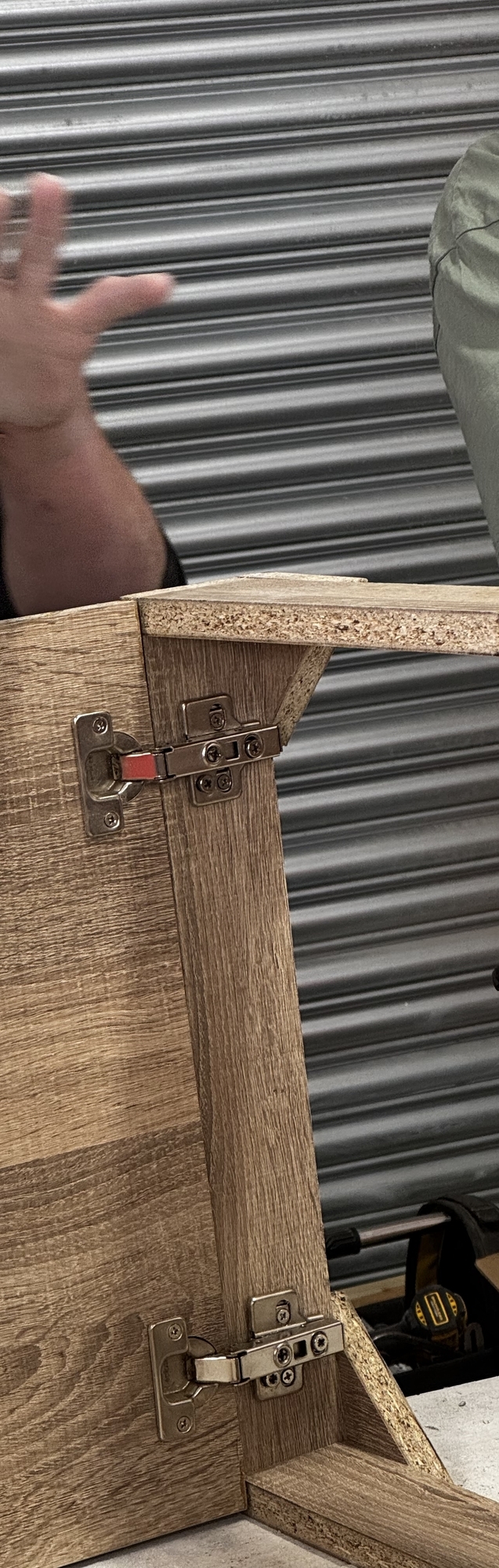 Modern hinges can be adjusted in three directions.