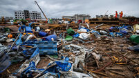 China Extreme Weather Asia Storms