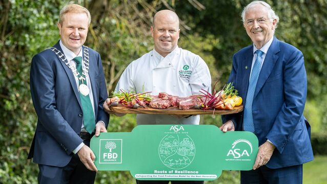 <p>L-R: Mr. Dale Crammond (ASA President), Mr. Phillip Gleeson (Executive Head Chef, Killashee) &amp; Dr. Michael Berkery (FBD Trust Chairman). The future of Ireland's food production system will be the central focus of this year’s conference under the theme, "Roots of Resilience: Safeguarding Our Food Production Model for the Next Generation. Picture: Finbarr O'Rourke </p>