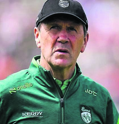 Manager Jack O’Connor: ‘Always pressure on Kerry’. Pic: Brendan Moran/Sportsfile