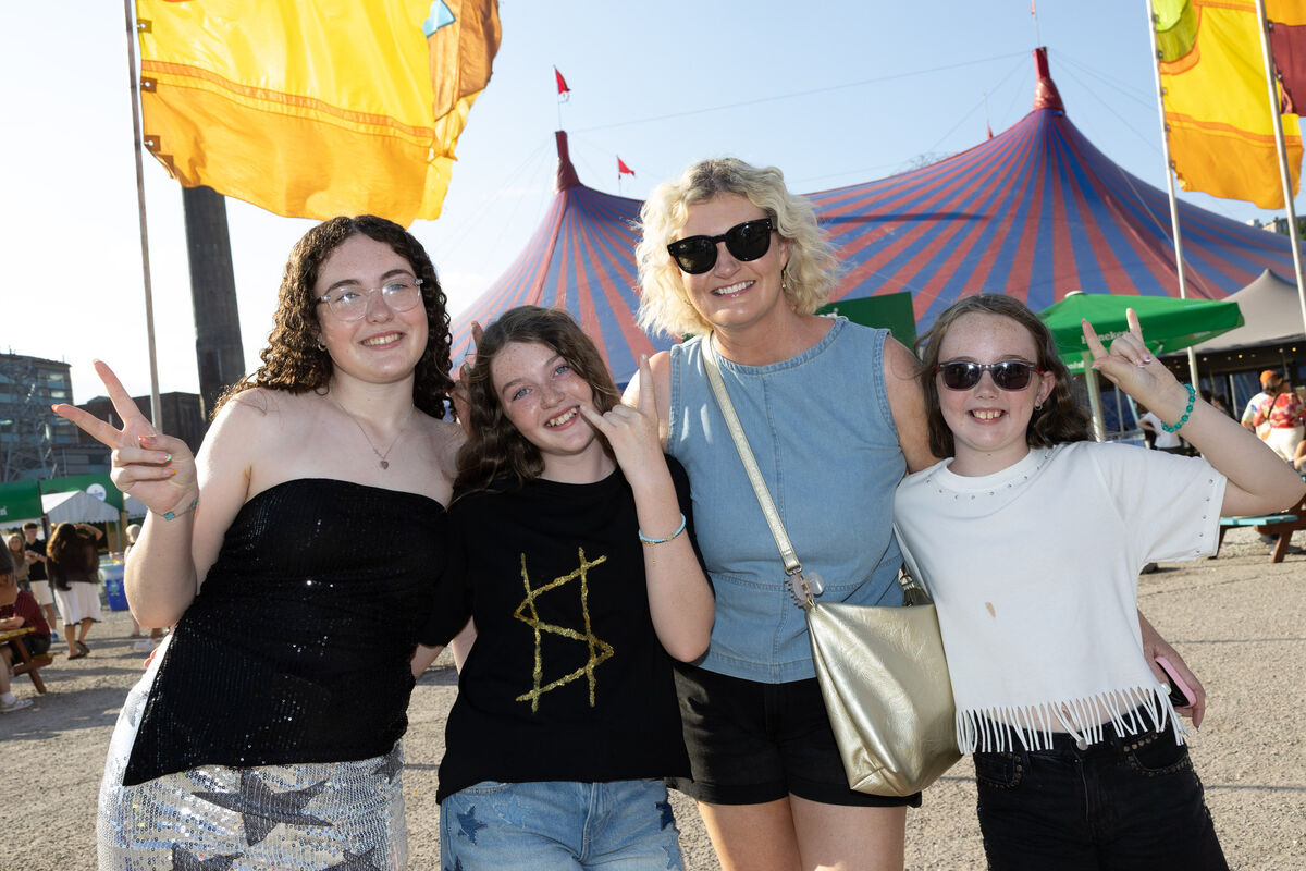 Zoe Fitzharris, Jenna Fitzharris, Jacinta Broderick, and Faye Fitzharris, all from Fermoy, were looking forward to seeing Kesha at Live At The Marquee in Cork. Picture: Darragh Kane Zoe Fitzharris, Jenna Fitzharris, Jacinta Broderick, and Faye Fitzharris, all from Fermoy, were looking forward to seeing Kesha at Live At The Marquee in Cork. Picture: Darragh Kane