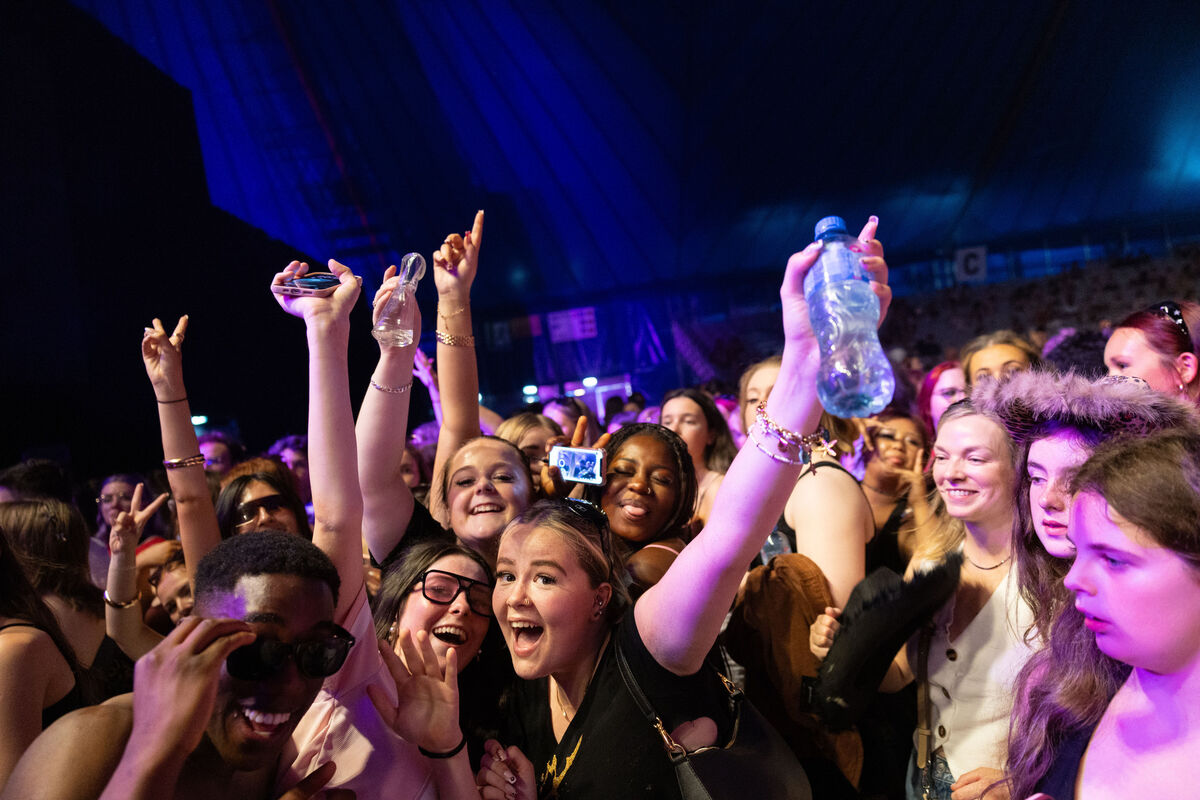 A sell-out crowd lapped up Kesha's show at Live At The Marquee in Cork on Tuesday night. Picture: Darragh Kane A sell-out crowd lapped up Kesha's show at Live At The Marquee in Cork on Tuesday night. Picture: Darragh Kane