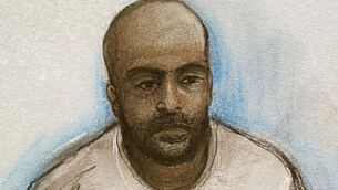 <p>Hadi Alodid, 30, appeared by videolink at Belfast Magistrates’ Court (Elizabeth Cook/PA)</p> <p>Hadi Alodid, 30, appeared by videolink at Belfast Magistrates’ Court (Elizabeth Cook/PA)</p>