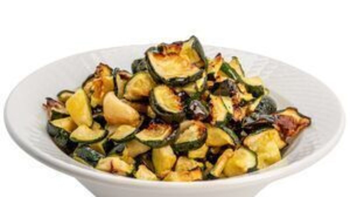 Charred Courgettes