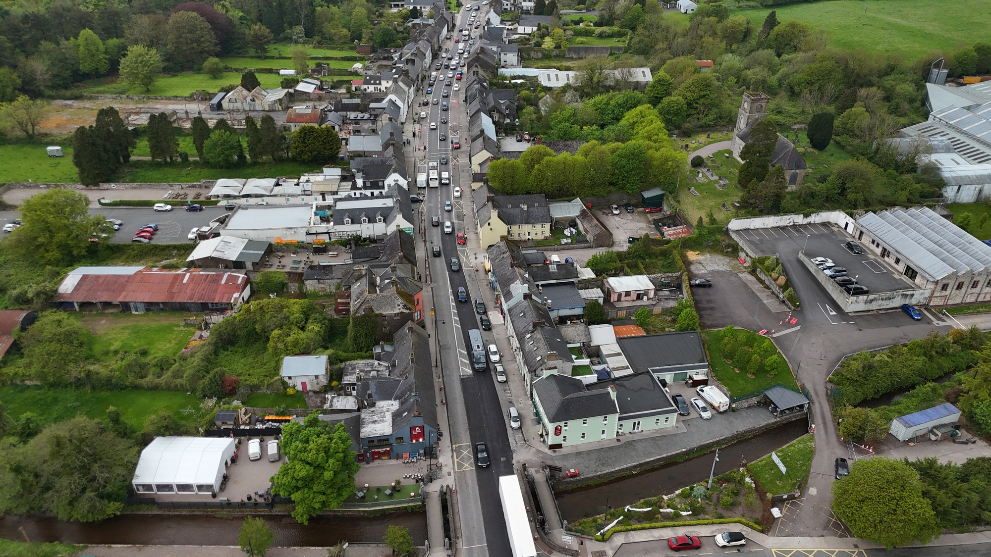 Castlemartyr Co Cork, as the local authority has identified one potential site, the R632 in the town, just south of the N25, for a park-and-share facility. Picture: Larry Cummins