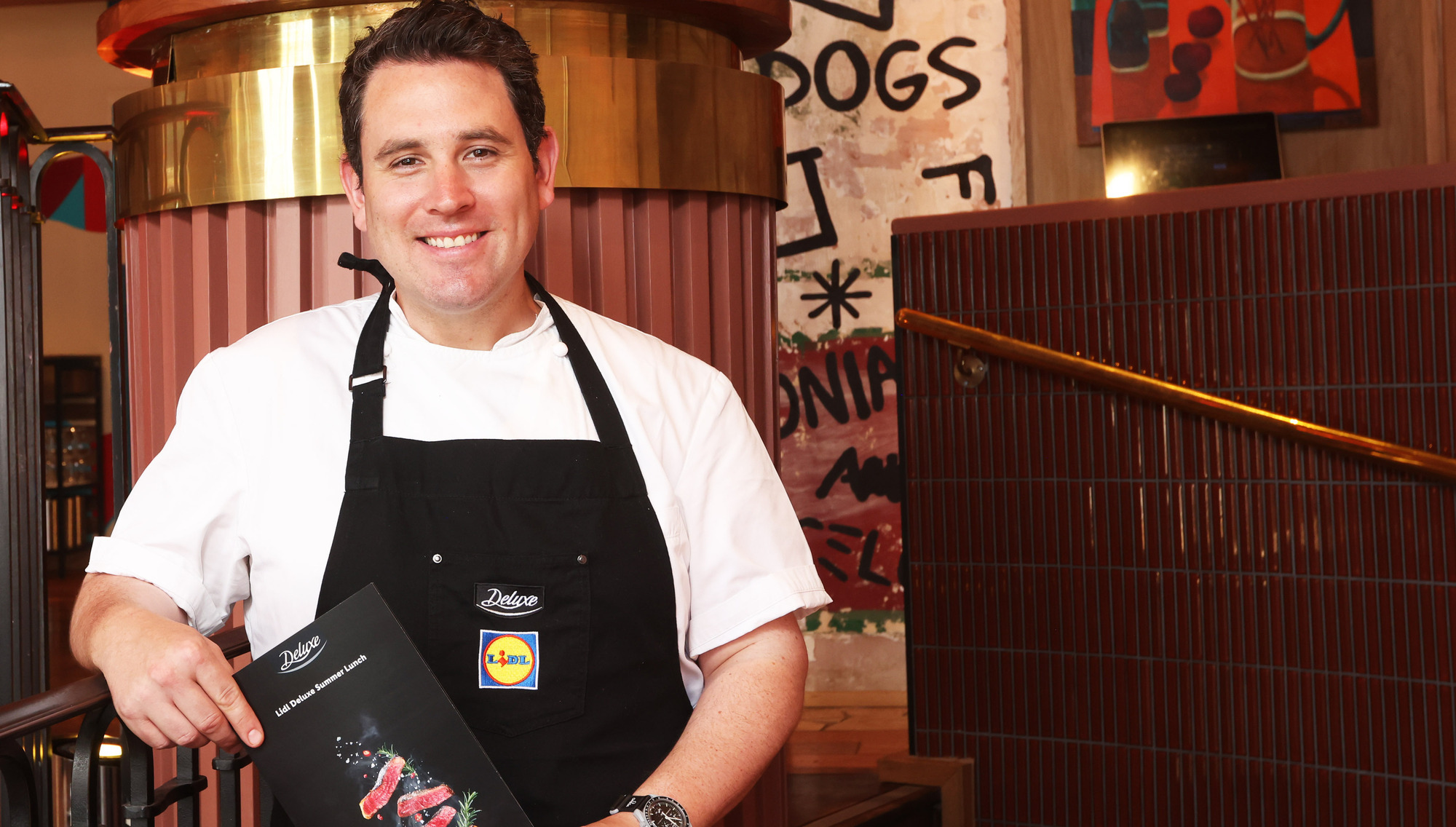  Michelin-starred chef Eric Matthews pictured at BANG Restaurant for the announcement of his new partnership with Lidl Ireland as their official Chef Ambassador. Picture: Photocall Ireland.